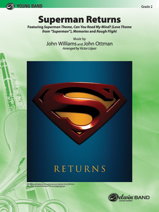 Superman Returns: B-flat Tenor Saxophone