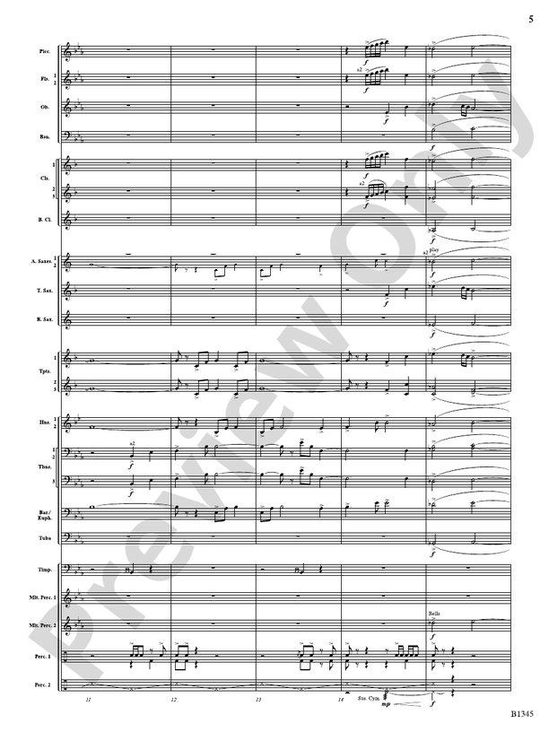 Fanfare and Jubilation Score Roland Barrett Digital Sheet Music