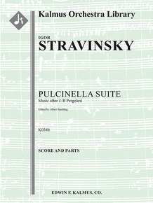 Pulcinella Suite: Music after J. B. Pergolesi, K034b