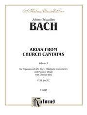 Bach: Soprano and Alto Arias, Volume II (German)
