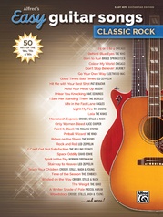 Alfred's Easy Ukulele Songs: Classic Rock: Easy Hits Ukulele Book