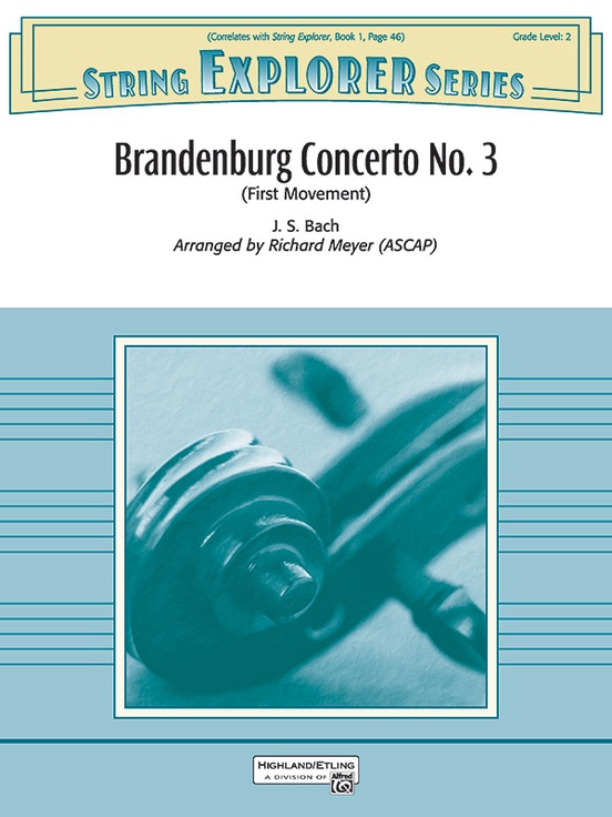 Brandenburg Concerto No. 3 (First Movement): Score