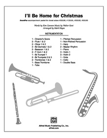 I'll Be Home for Christmas: 1st & 2nd B-flat Clarinets