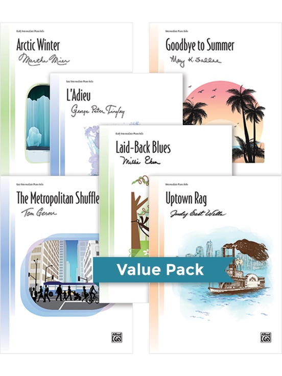 Intermediate Sheet Solos (6) (Value Pack)