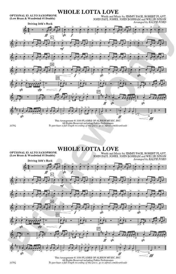 whole lotta love mp3 song free download