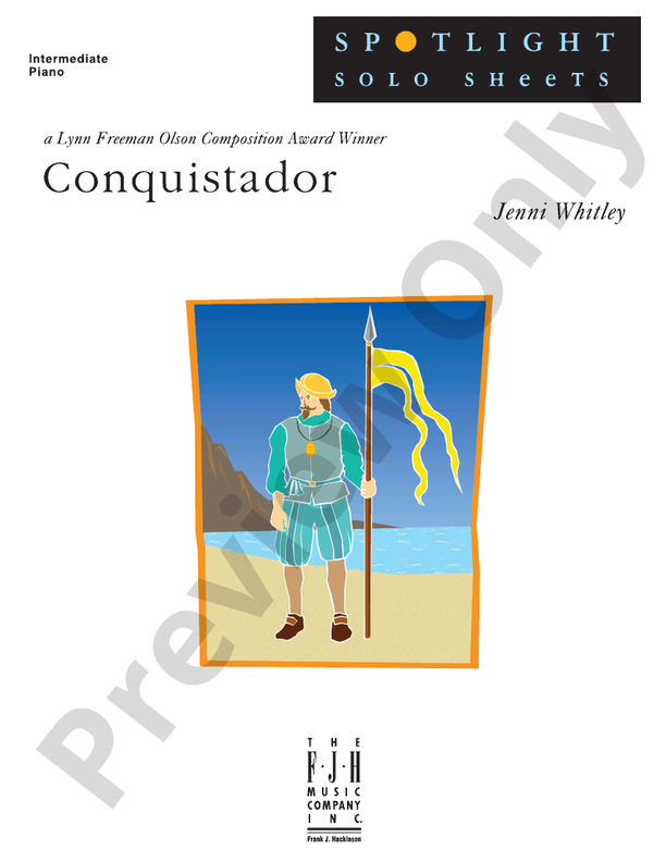 Conquistador: Piano: Jenni Whitley - Digital Sheet Music Download