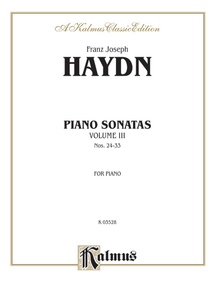 Sonatas, Volume III (Nos. 24-33)