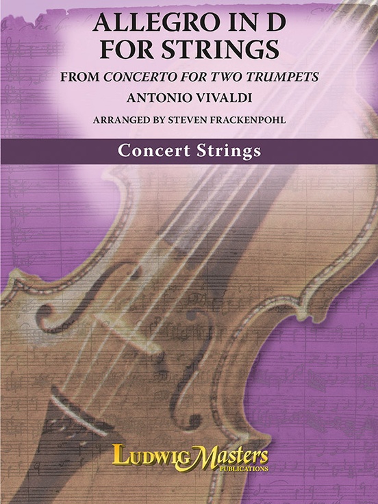 Allegro in D for Strings: String Orchestra Conductor Score & Parts