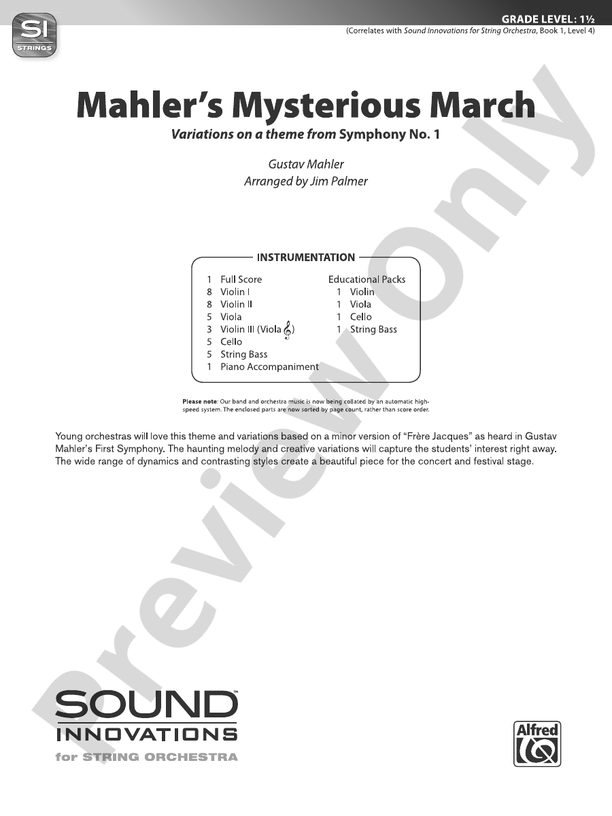 Mahler's Mysterious March