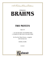 Two Motets, Opus 29