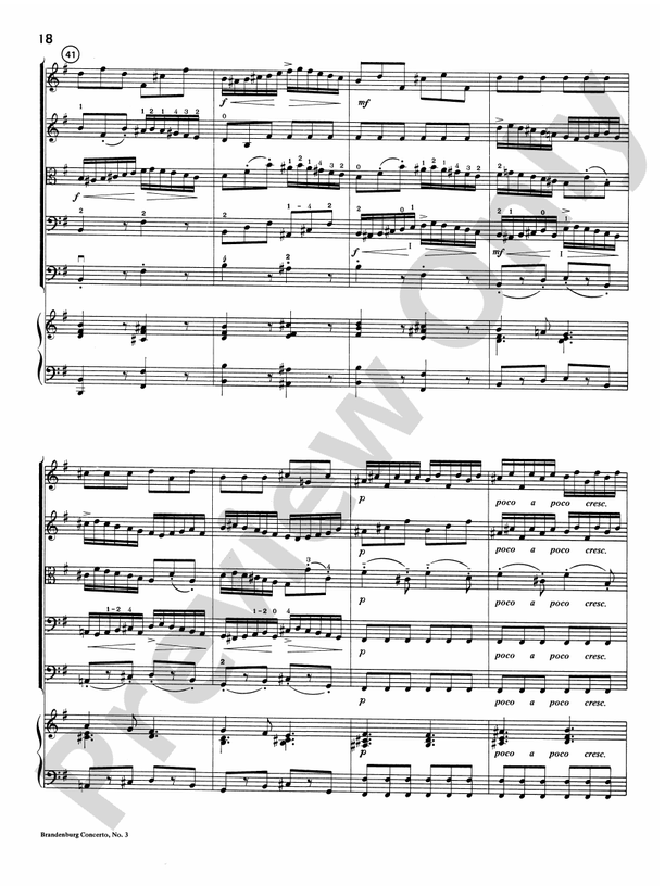 Brandenburg Concerto No. 3