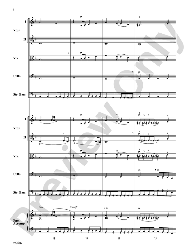 Wood's Bolero: String Orchestra Conductor Score & Parts: Mark Wood ...