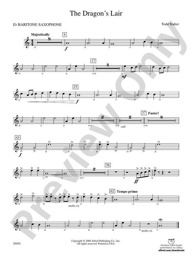 The Dragon's Lair: E-flat Baritone Saxophone