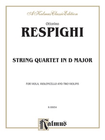 String Quartet in D Major (1907)