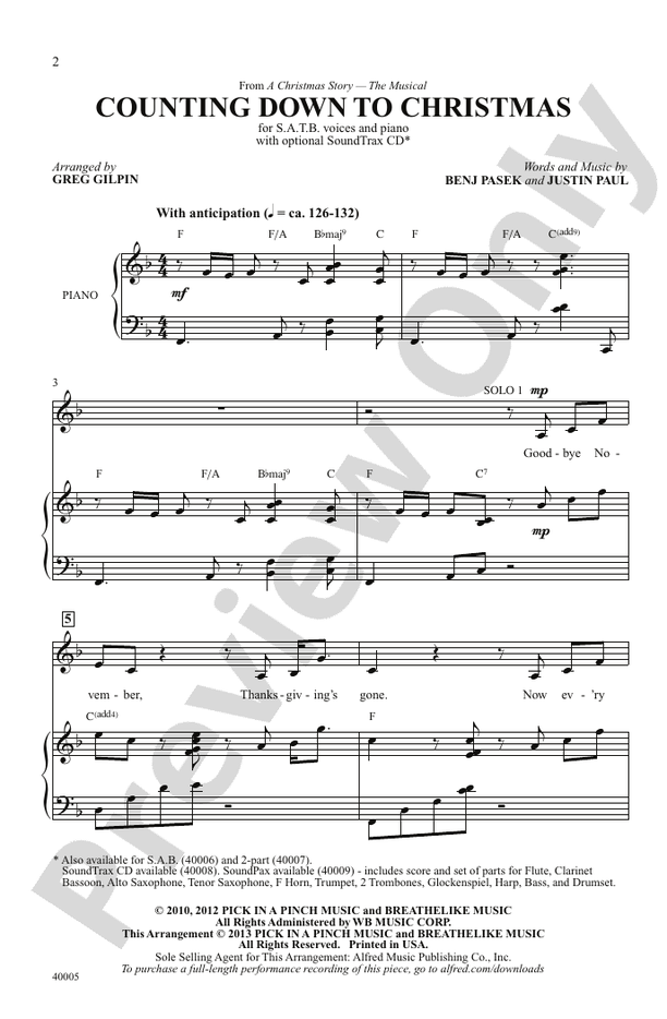 Counting Down to Christmas (from A Christmas Story: The Musical)
