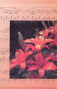 Schaum Recital Programs (Blank) #56: Lilies with Music