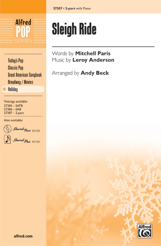 Sleigh Ride: 2-Part Choral Octavo: Leroy Anderson | Sheet Music