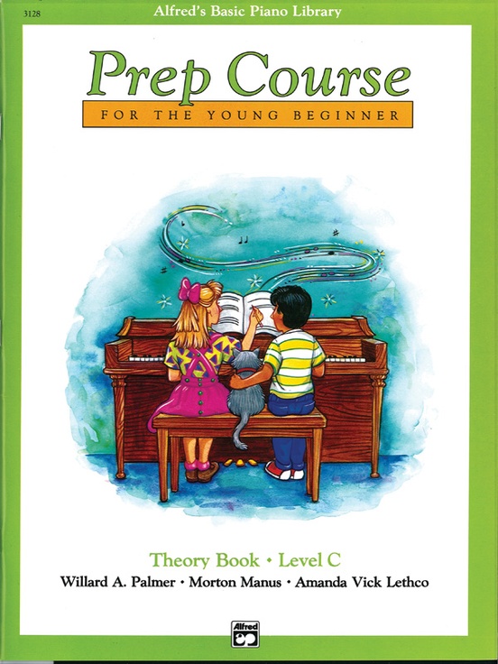 Alfred's Basic Piano Library Prep Course Lesson Level C Sheet Music Book 