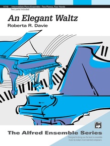 An Elegant Waltz - Piano Duo (2 Pianos, 4 Hands)
