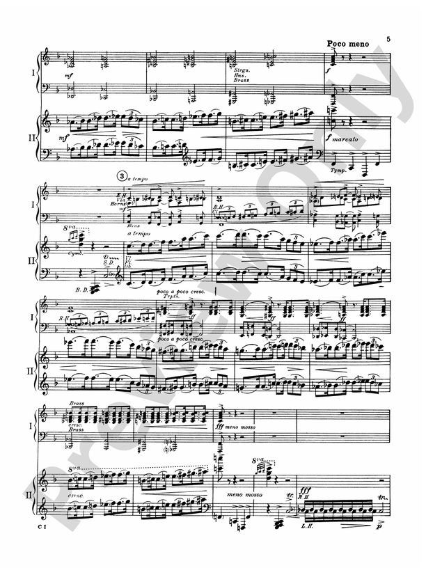 Concerto in F - Piano Duo (2 Pianos, 4 Hands)