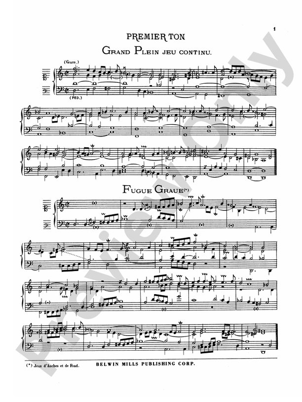 Boyvin: Organ Works, Volume I