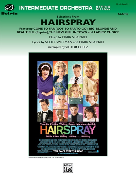 Hairspray, Selections from: 2nd B-flat Clarinet