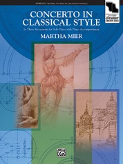 Concerto in Classical Style: In Three Movements for Solo Piano with Piano Accompaniment - Piano Duo (2 Pianos, 4 Hands)