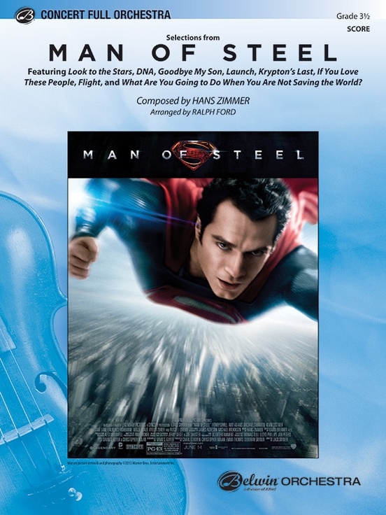 Man of Steel, Selections from