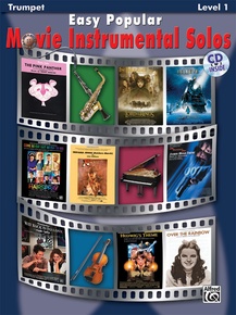 Easy Popular Movie Instrumental Solos Trumpet Book Amp Cd