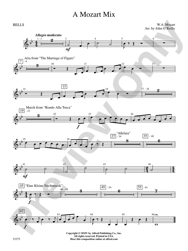 A Mozart Mix: Bells