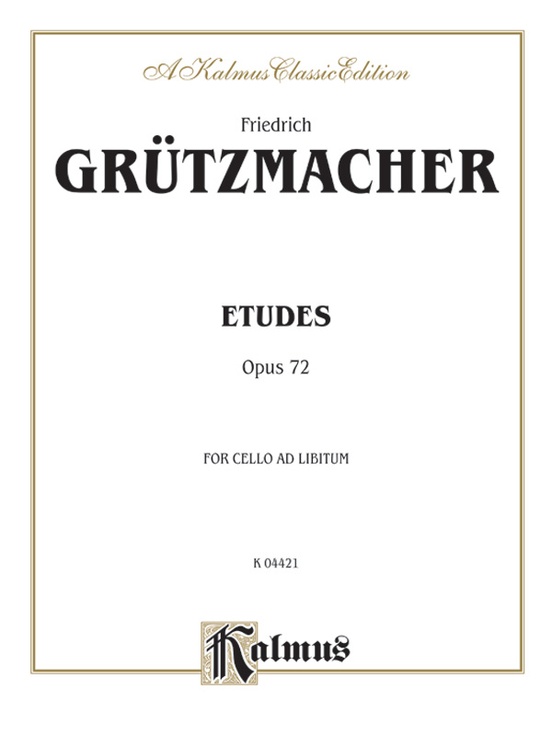 Etudes, Opus 72