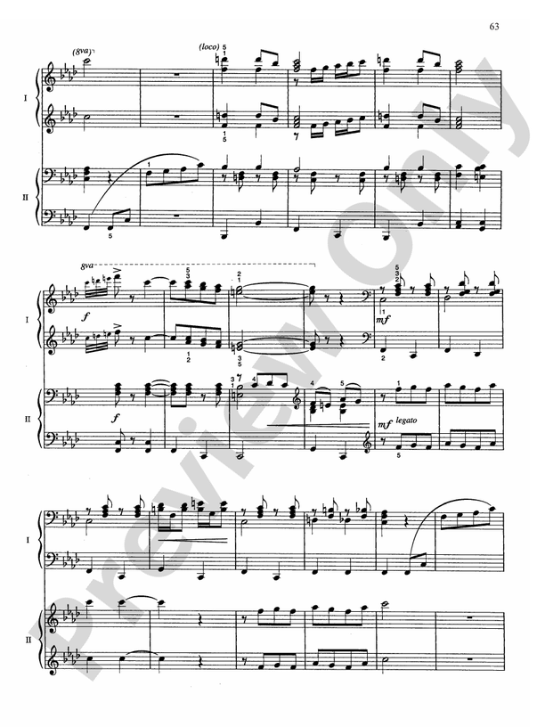 Swanee - Piano Duo (2 Pianos, 4 Hands)