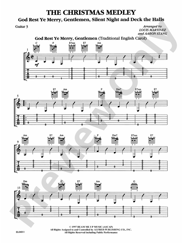 guitar ensemble christmas music