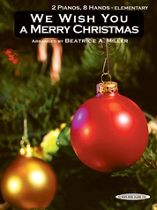 We Wish You a Merry Christmas - Piano Quartet (2 Pianos, 8 Hands)