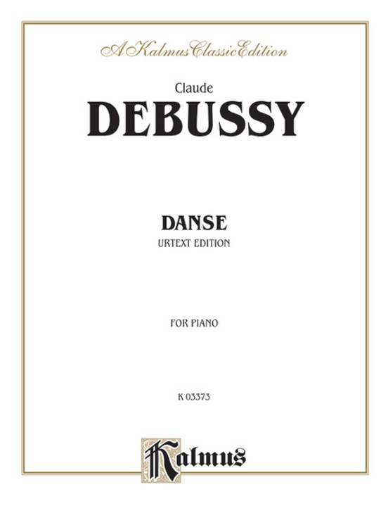Danse: Piano: Claude Debussy | Alfred Music
