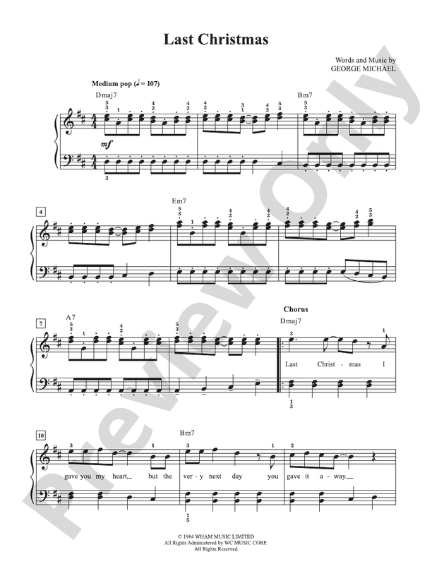 Last Christmas (Wham!)