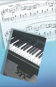 Schaum Recital Programs (Blank) #67: Sheet Music and Piano
