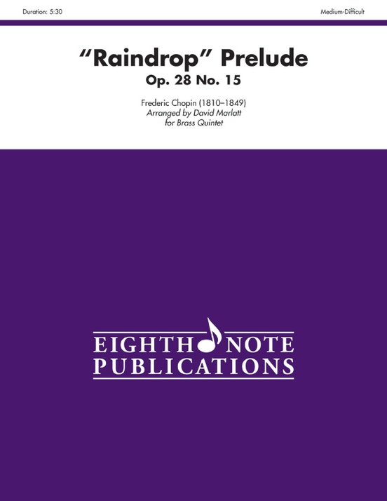 "Raindrop" Prelude, Opus 28, No. 15