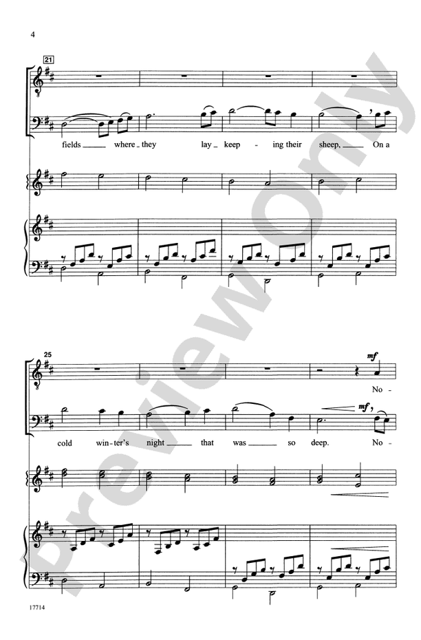 The First Noel Pachelbel S Canon Tbb Choral Octavo Digital Sheet Music Download