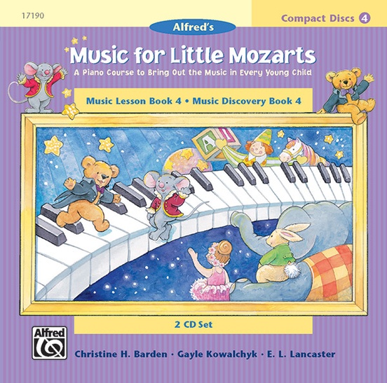 Music for Little Mozarts: CD 2-Disk Sets for Lesson and Discovery Books, Level 4