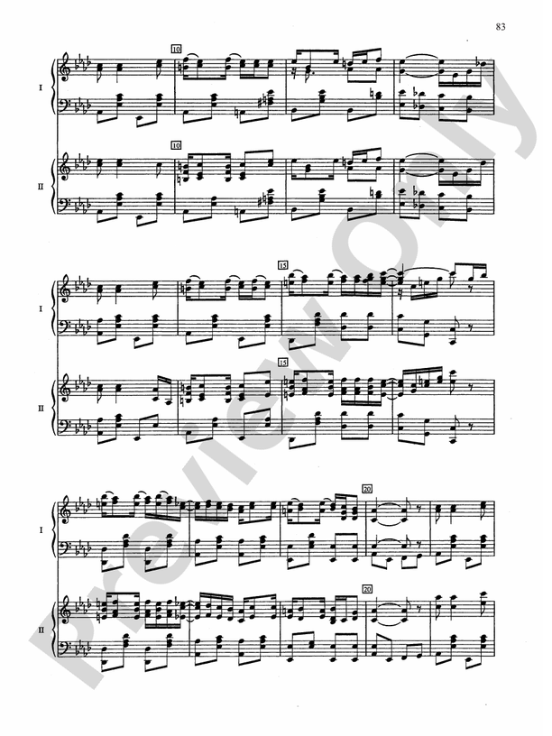 The Easy Winners - Piano Duo (2 Pianos, 4 Hands)