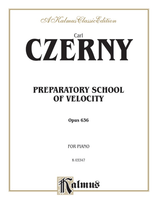 Preparatory School of Velocity, Opus 636