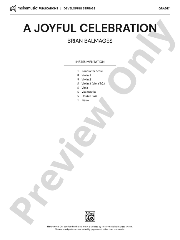 A Joyful Celebration