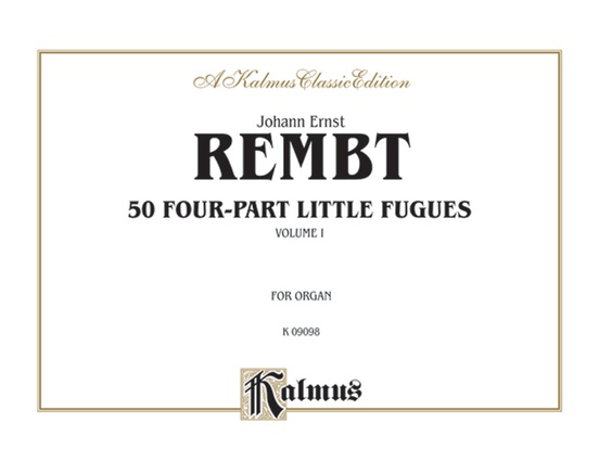 50 Four-Part Little Fugues, Volume I