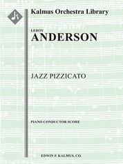 Jazz Legato: Full Orchestra Conductor Score: Leroy Anderson