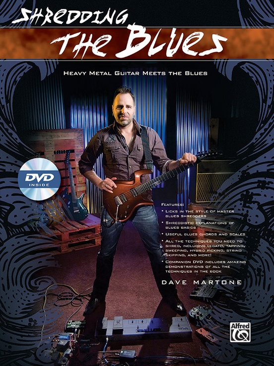 Shredding the Blues: Guitar Book & DVD | Sheet Music