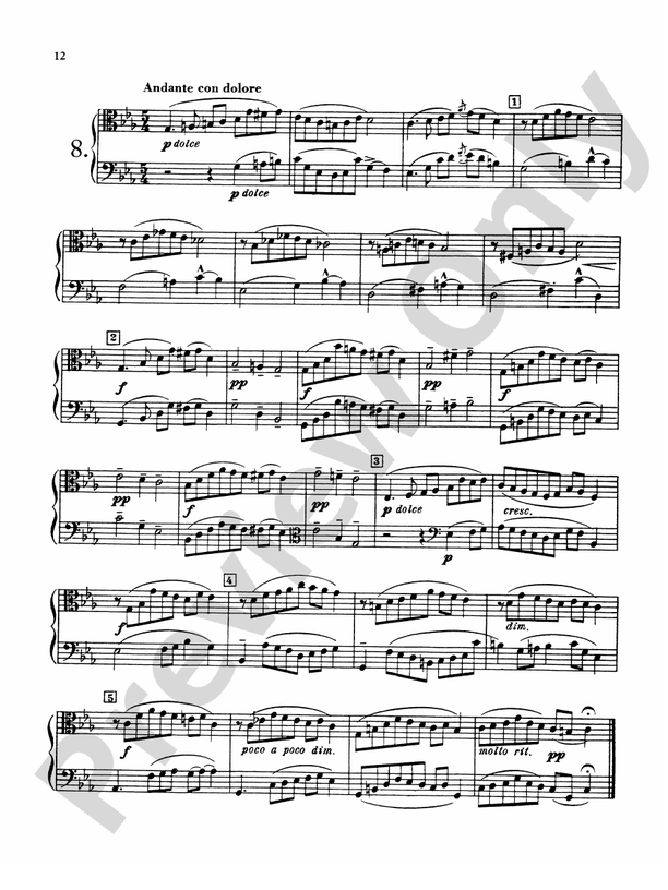 Blazhevich Concert Duets Duet No. 8 Part Digital Sheet Music Download