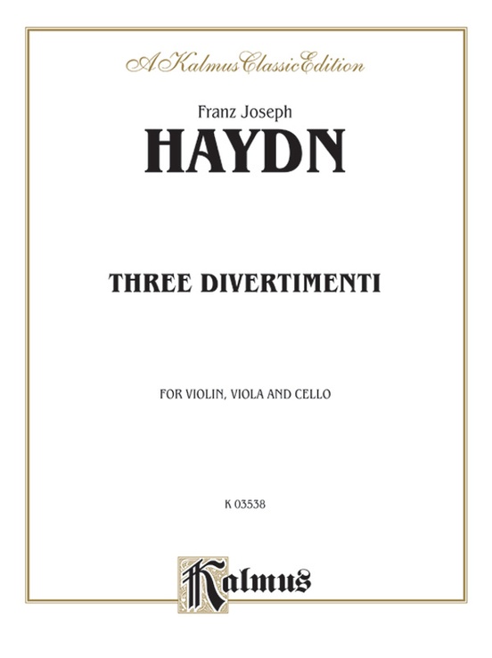 Three Divertimenti