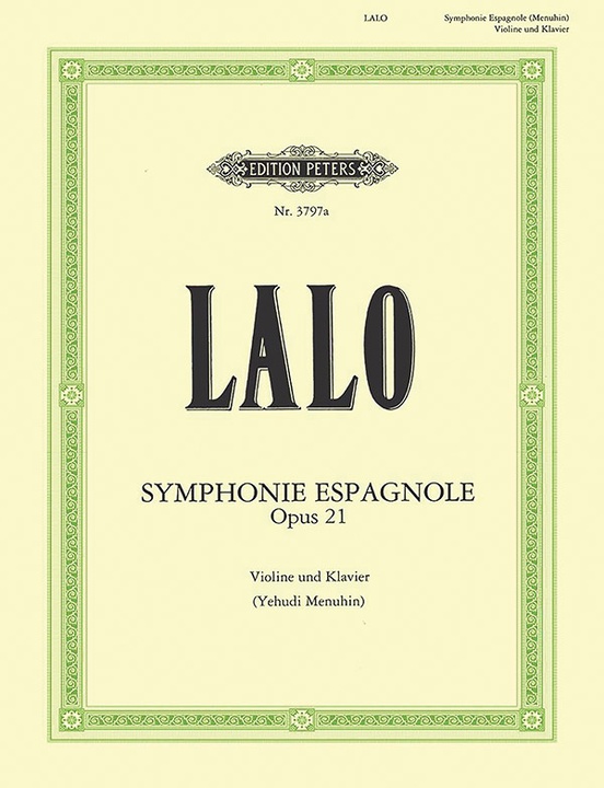 Symphonie espagnole Op. 21 (Edition for Violin and Piano): Violin
