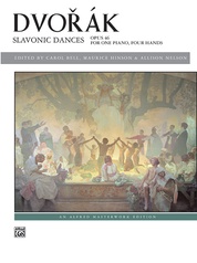 Dvorák: Slavonic Dances, Opus 46 - Piano Duet (1 Piano, 4 Hands)